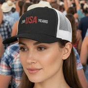 "250 Years USA" Embroidered Snapback Trucker Hat Cap - Hats | The Party Framework