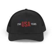 "250 Years USA" Embroidered Snapback Trucker Hat Cap - Hats | The Party Framework