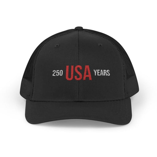"250 Years USA" Embroidered Snapback Trucker Hat Cap - Hats | The Party Framework
