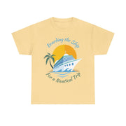 Board The Ship For A Nautical Trip Cruise T-Shirt - T-Shirt | The Party Framework