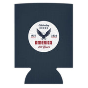 "Celebrating America 250 Years" Can & Bottle Sleeve - Drinkware | The Party Framework
