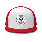 "Celebrating America 250 Years" Flat Bill Trucker Hat Cap - Hats | The Party Framework