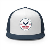 "Celebrating America 250 Years" Flat Bill Trucker Hat Cap - Hats | The Party Framework