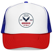 "Celebrating America 250 Years" Foam Trucker Hat Cap - Hats | The Party Framework