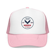 "Celebrating America 250 Years" Foam Trucker Hat Cap - Hats | The Party Framework