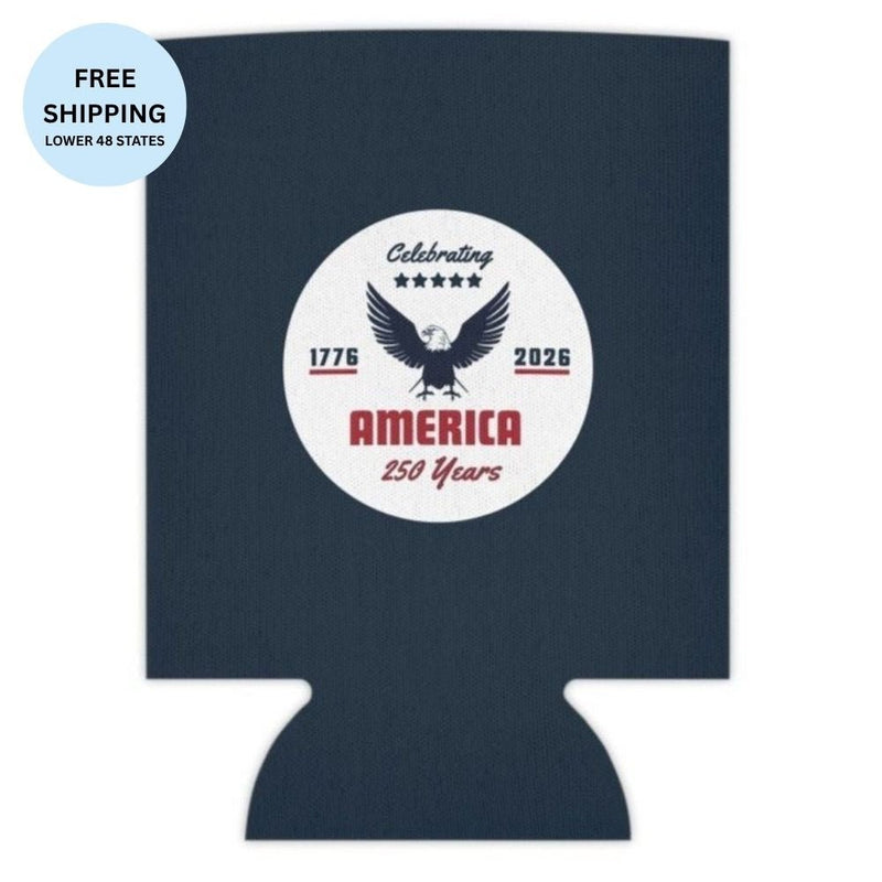 "Celebrating America 250 Years" Koozie - Drinkware | The Party Framework