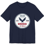 "Celebrating America 250 Years" T-Shirt - T-Shirt | The Party Framework