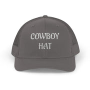 "Cowboy Hat" Embroidered Snapback Trucker Hat Cap - Hats | The Party Framework
