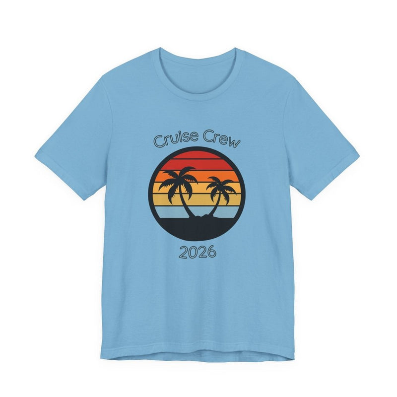 Cruise Crew 2026 Unisex T-Shirt | Matching Cruise Group Tee - T-Shirt | The Party Framework