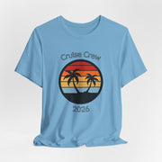 Cruise Crew 2026 Unisex T-Shirt | Matching Cruise Group Tee - T-Shirt | The Party Framework