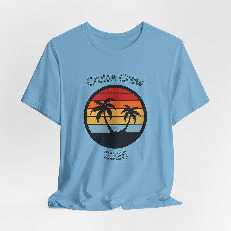 Cruise Crew 2026 Unisex T-Shirt | Matching Cruise Group Tee - T-Shirt | The Party Framework