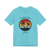 Cruise Crew 2026 Unisex T-Shirt | Matching Cruise Group Tee - T-Shirt | The Party Framework