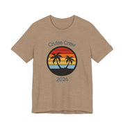 Cruise Crew 2026 Unisex T-Shirt | Matching Cruise Group Tee - T-Shirt | The Party Framework