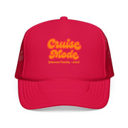 "Cruise Mode" Customizable Family or Group Cruise Trucker Hat - Hats | The Party Framework