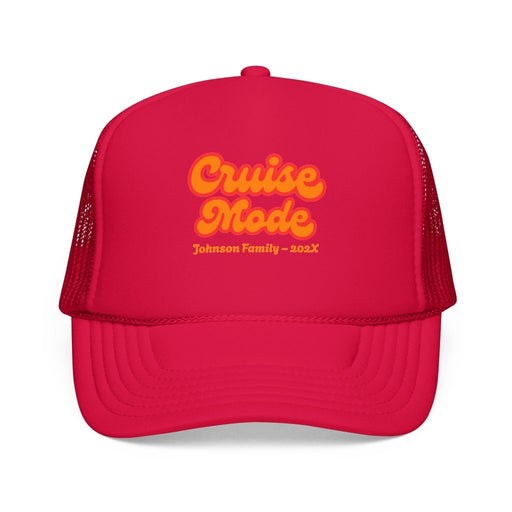 "Cruise Mode" Customizable Family or Group Cruise Trucker Hat - Hats | The Party Framework