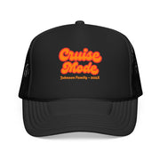 "Cruise Mode" Customizable Family or Group Cruise Trucker Hat - Hats | The Party Framework