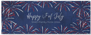 Customizable Patriotic Message On Horizontal Matte Banner | Multiple Sizes - Signs & Banners | The Party Framework