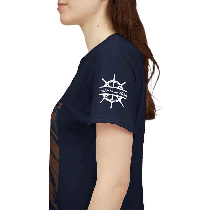 Don't Give A Ship! Personalized Cruise T-Shirt | Custom Sleeve - T-Shirt | The Party Framework