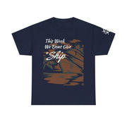Don't Give A Ship! Personalized Cruise T-Shirt | Custom Sleeve - T-Shirt | The Party Framework