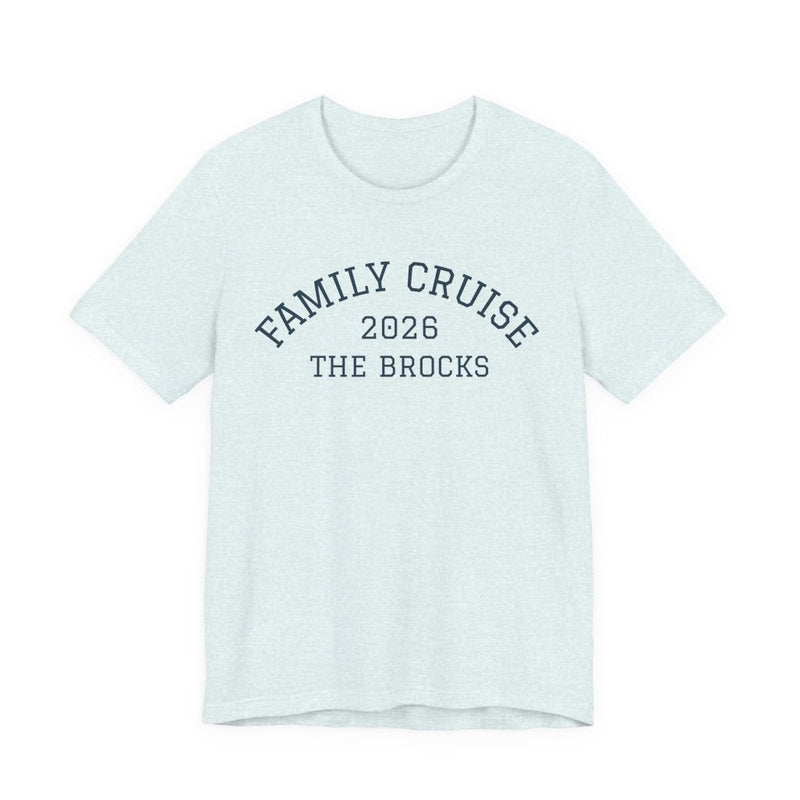"Family Cruise" Customizable Group Cruise T-Shirt - T-Shirt | The Party Framework