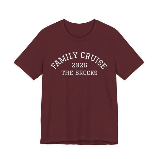 "Family Cruise" Customizable Group Cruise T-Shirt - T-Shirt | The Party Framework