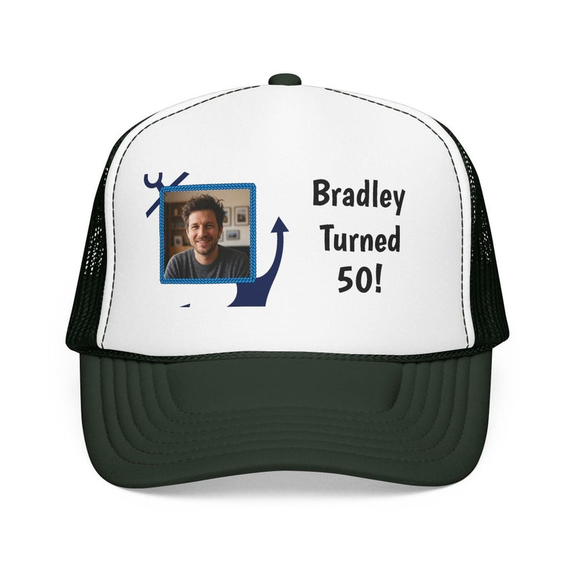 Fully Customizable Cruise Hat | Photo + 3 Lines of Text - Hats | The Party Framework