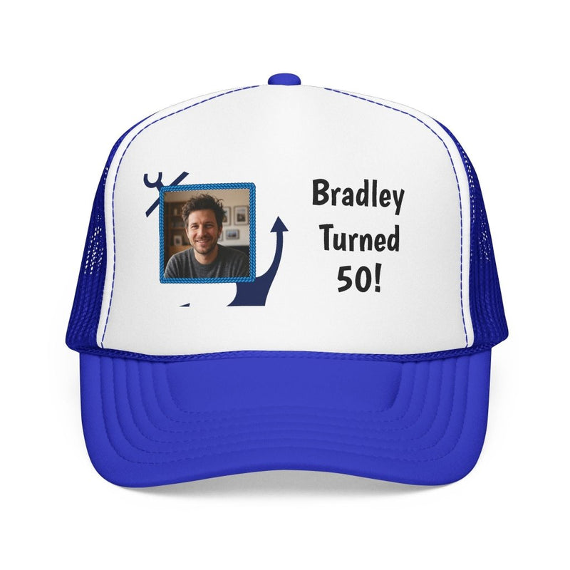 Fully Customizable Cruise Hat | Photo + 3 Lines of Text - Hats | The Party Framework