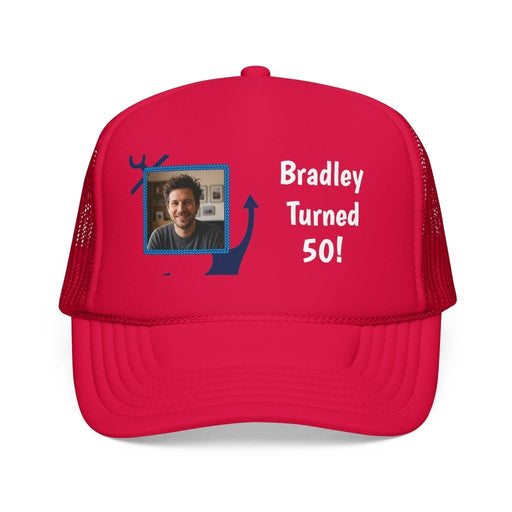 Fully Customizable Cruise Hat | Photo + 3 Lines of Text - Hats | The Party Framework