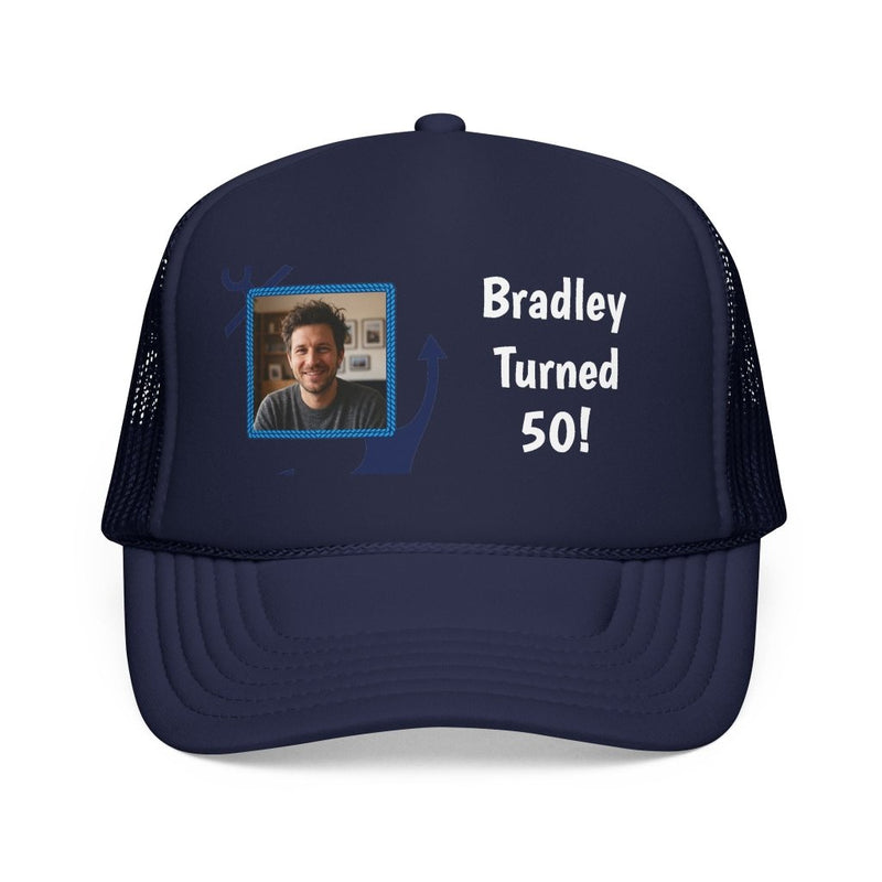 Fully Customizable Cruise Hat | Photo + 3 Lines of Text - Hats | The Party Framework
