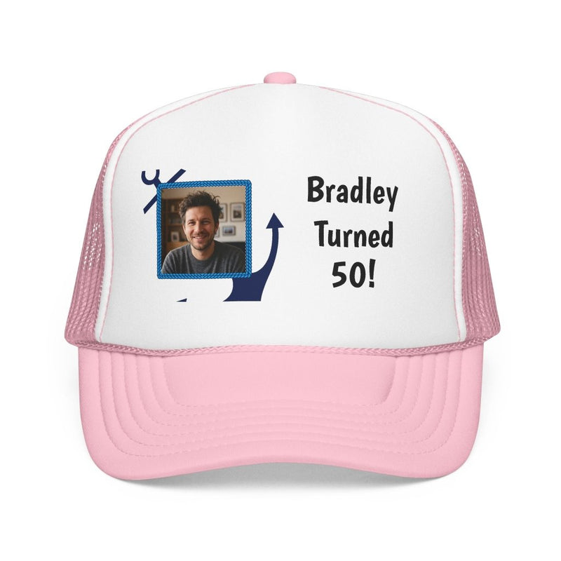 Fully Customizable Cruise Hat | Photo + 3 Lines of Text - Hats | The Party Framework