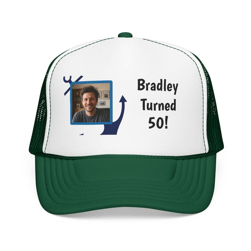 Fully Customizable Cruise Hat | Photo + 3 Lines of Text - Hats | The Party Framework