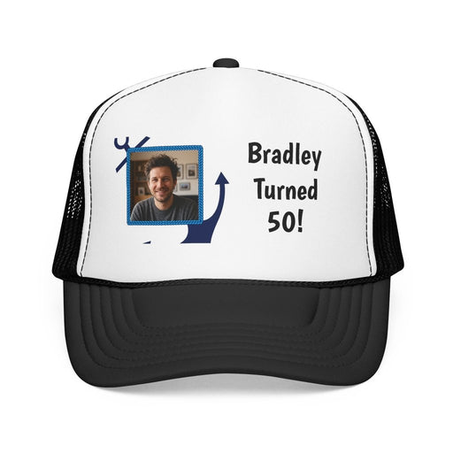 Fully Customizable Cruise Hat | Photo + 3 Lines of Text - Hats | The Party Framework