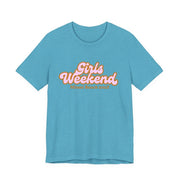 "Girls Weekend" Retro T-Shirt Customizable City & Year - T-Shirt | The Party Framework