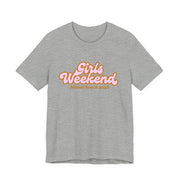 "Girls Weekend" Retro T-Shirt Customizable City & Year - T-Shirt | The Party Framework