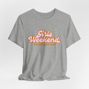 "Girls Weekend" Retro T-Shirt Customizable City & Year - T-Shirt | The Party Framework