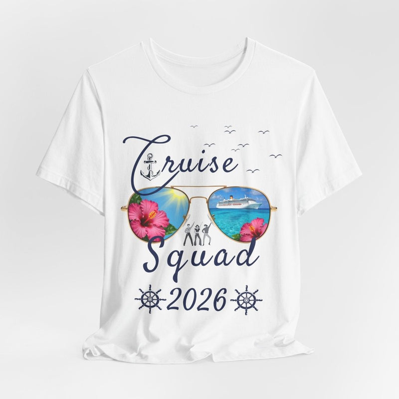 Group Cruise Squad T-Shirt | Customizable Year - T-Shirt | The Party Framework