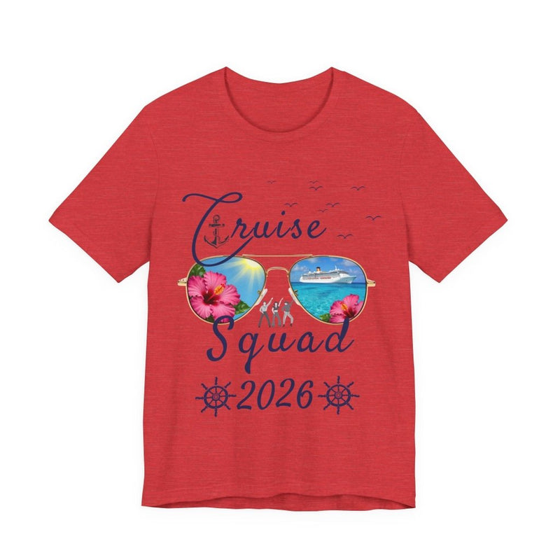 Group Cruise Squad T-Shirt | Customizable Year - T-Shirt | The Party Framework