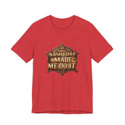 Nashville Made Me Do It Sheriff Badge T-Shirt | Funny Country Music Tee - T-Shirt | The Party Framework