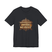 Nashville Made Me Do It Sheriff Badge T-Shirt | Funny Country Music Tee - T-Shirt | The Party Framework