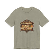 Nashville Made Me Do It Sheriff Badge T-Shirt | Funny Country Music Tee - T-Shirt | The Party Framework