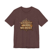 Nashville Made Me Do It Sheriff Badge T-Shirt | Funny Country Music Tee - T-Shirt | The Party Framework