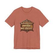Nashville Made Me Do It Sheriff Badge T-Shirt | Funny Country Music Tee - T-Shirt | The Party Framework