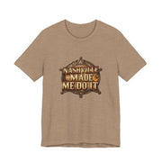 Nashville Made Me Do It Sheriff Badge T-Shirt | Funny Country Music Tee - T-Shirt | The Party Framework