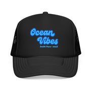 "Ocean Vibes" Customizable Family or Group Cruise Trucker Hat - Hats | The Party Framework