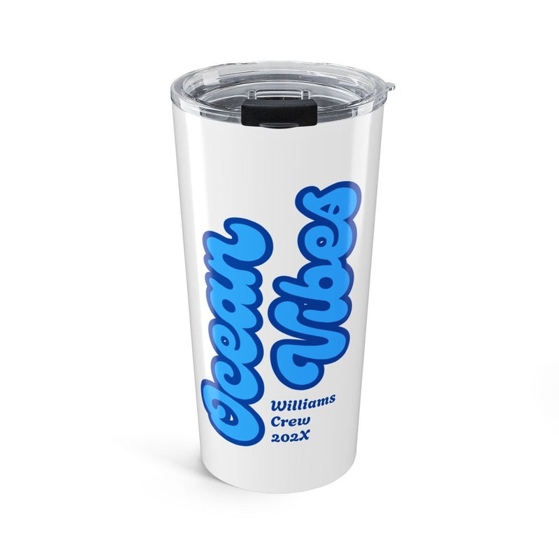 "Ocean Vibes" Customizable Group or Family Cruise Tumbler 20oz - Drinkware | The Party Framework