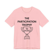 Participation Trophy T-Shirt | Black Lettering | Unisex - T-Shirt | The Party Framework