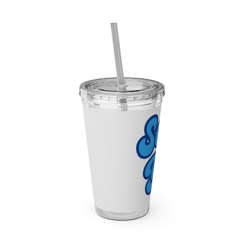 "Sea Ya" Customizable Family or Group 16oz Tumbler with Straw - Drinkware | The Party Framework