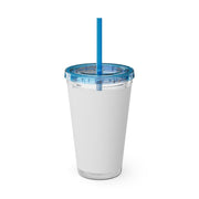 "Sea Ya" Customizable Family or Group 16oz Tumbler with Straw - Drinkware | The Party Framework