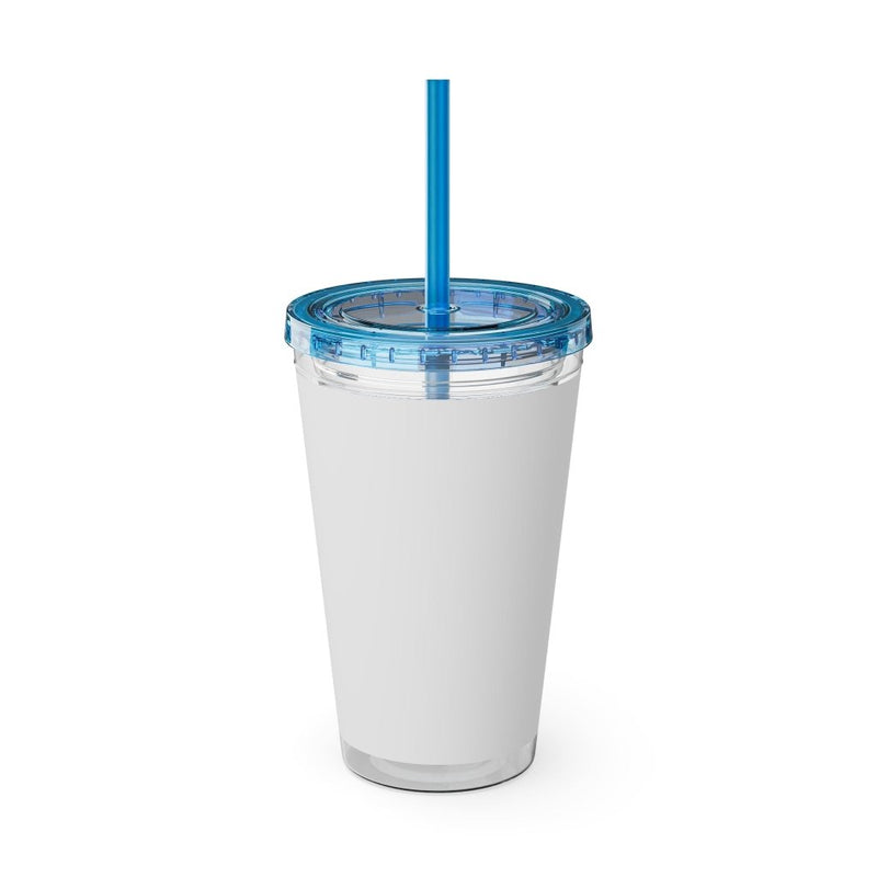 "Sea Ya" Customizable Family or Group 16oz Tumbler with Straw - Drinkware | The Party Framework