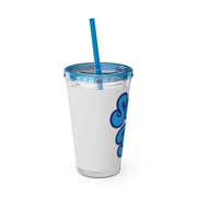 "Sea Ya" Customizable Family or Group 16oz Tumbler with Straw - Drinkware | The Party Framework